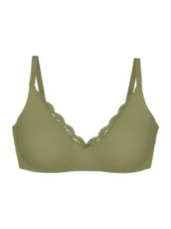 Triumph Damen Bügelloser BH - Red Label Amourette in oliv