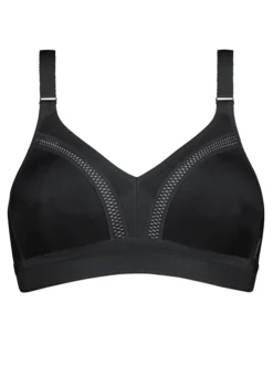 Triumph Damen Bügelloser BH - Triaction Workout in schwarz