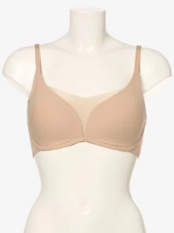Triumph Damen BH - Wattiert - Bügellos - Shape Smart in beige