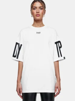 Trueprodigy Damen Oversize-Shirt - Viktor F in weiß