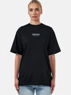 Trueprodigy Damen Oversize-Shirt - Lou F in schwarz