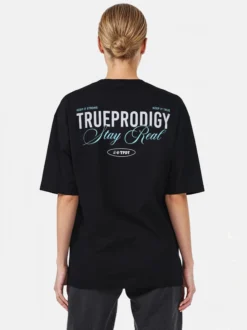 Trueprodigy Damen Oversize-Shirt - Lou F in schwarz