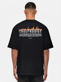 Trueprodigy Herren Oversize-Shirt - Lior in schwarz
