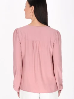 Usha Damen Bluse in altrosa