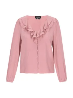 Usha Damen Bluse in altrosa