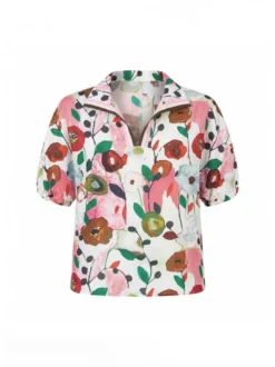 Usha Damen Bluse in pink