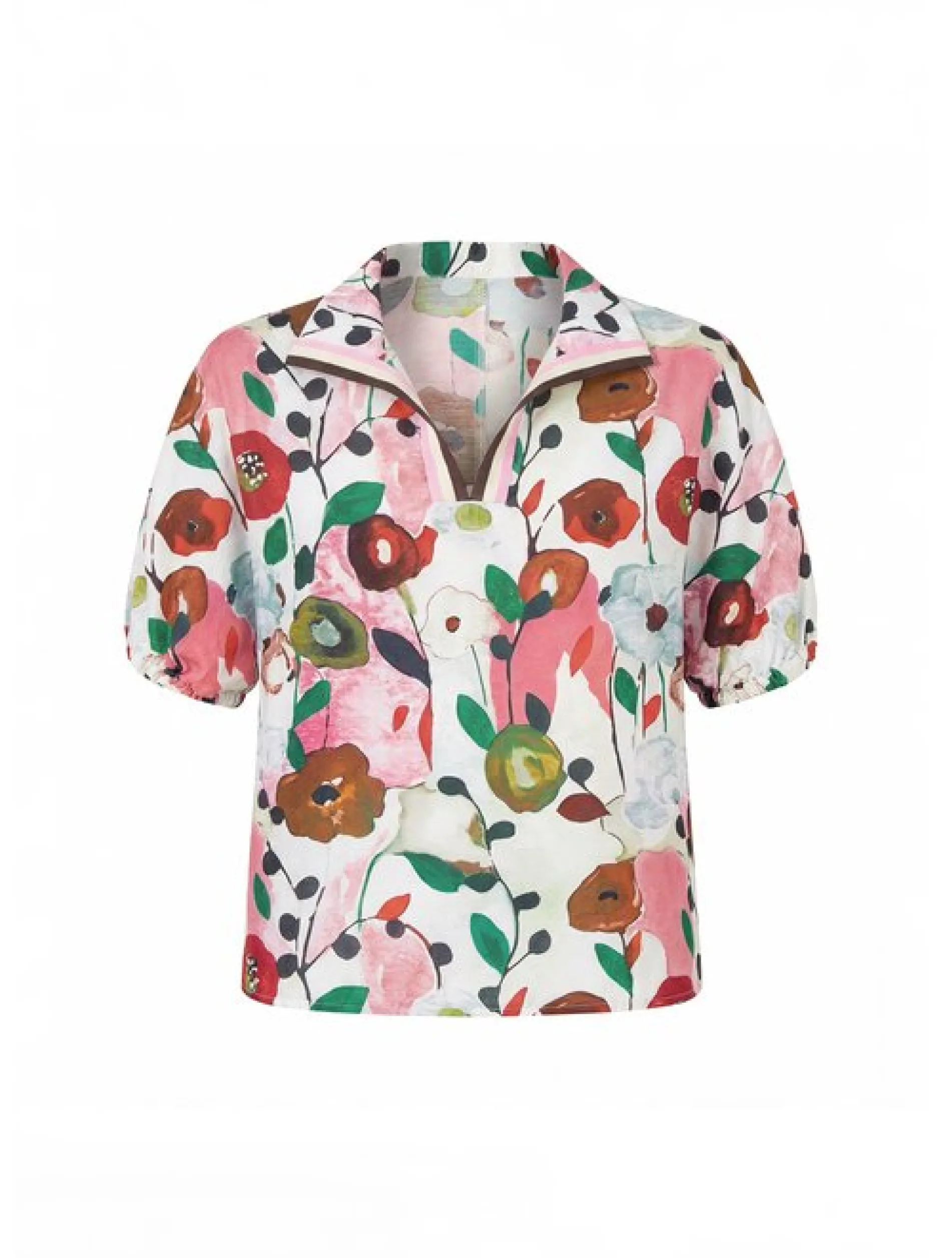 Usha Damen Bluse in pink