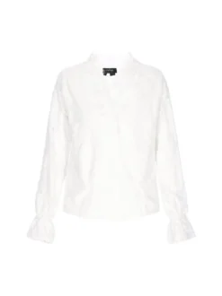 Usha Damen Bluse in weiß