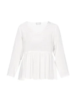 Usha Damen Bluse in weiß