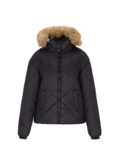 Usha Damen Jacke in schwarz