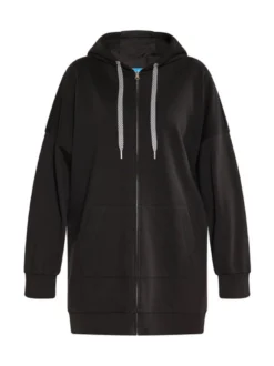Usha Damen Kapuzenpullover in schwarz