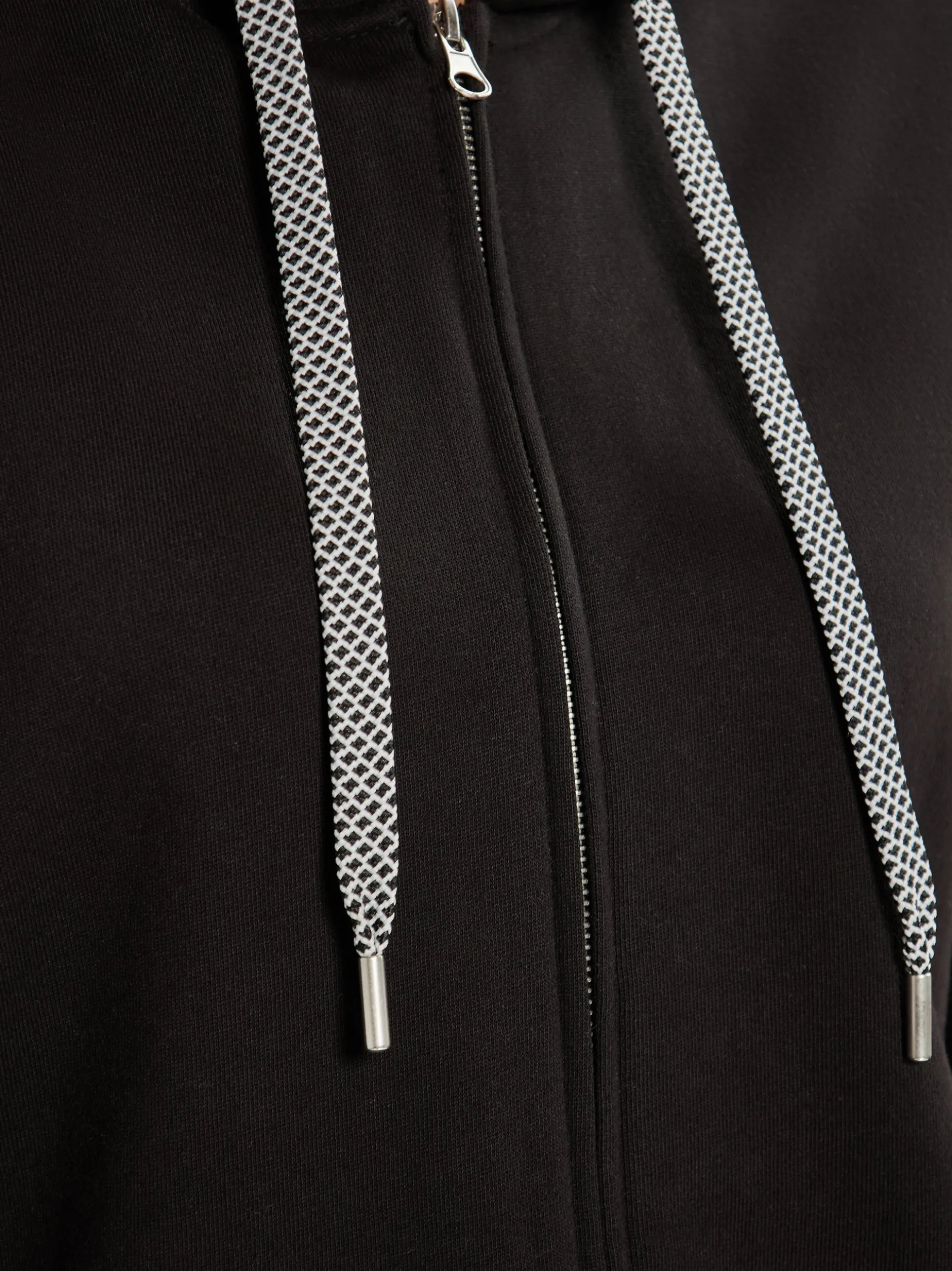 Usha Damen Kapuzenpullover in schwarz