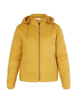 Usha Damen leichte Steppjacke in gelb