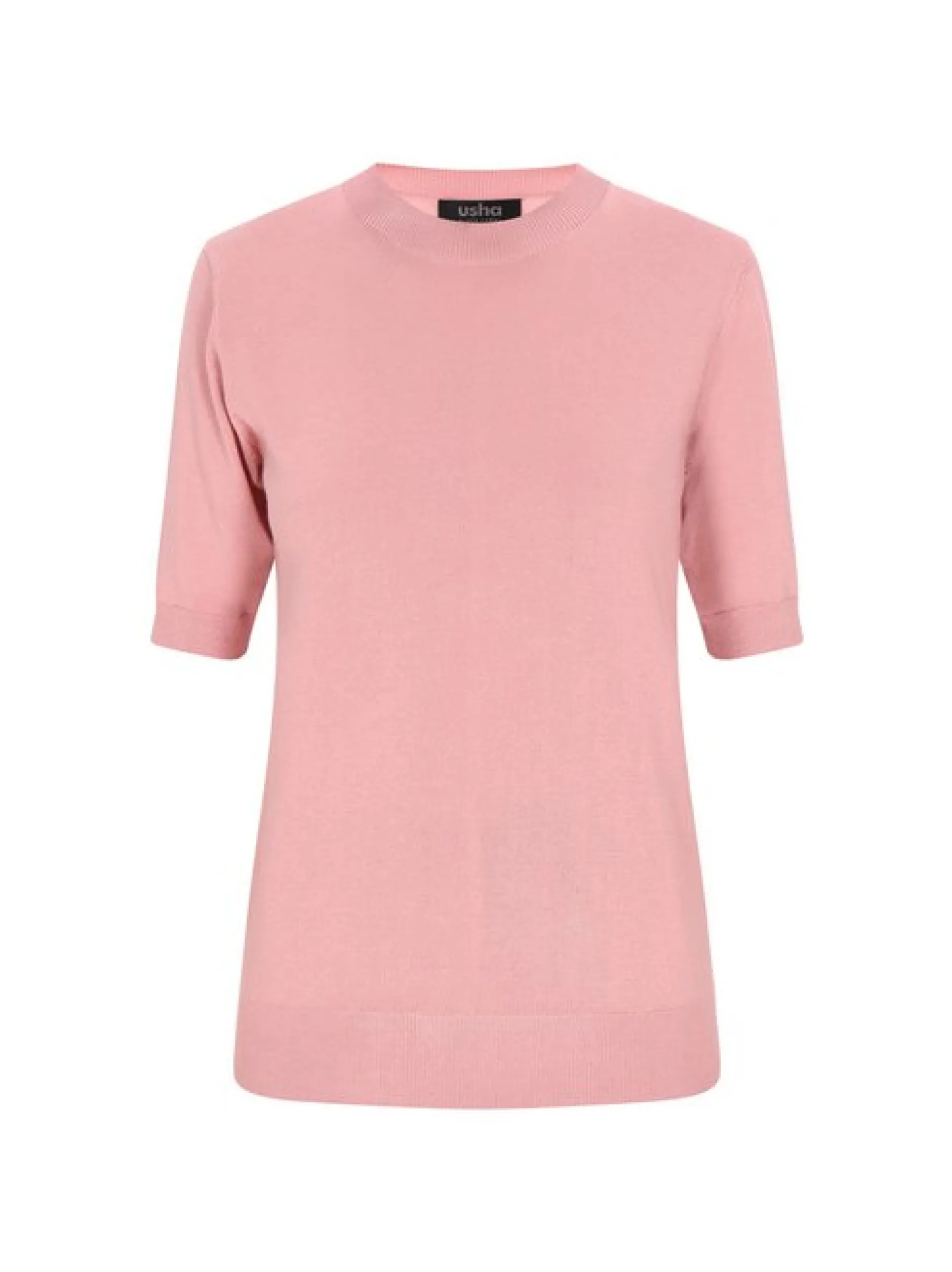Usha Damen Pullover in altrosa - Ausschnitt: Rundhals