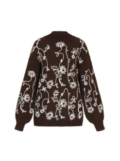 Usha Damen Pullover in braun