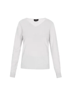 Usha Damen Pullover in grau