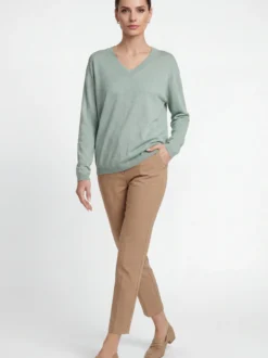 Usha Damen Pullover in grün