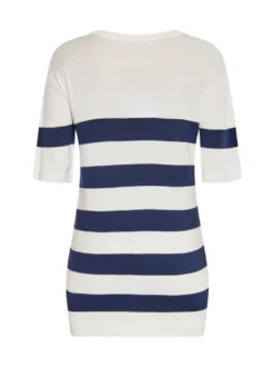Usha Damen Pullover in marine - Ausschnitt: Rundhals