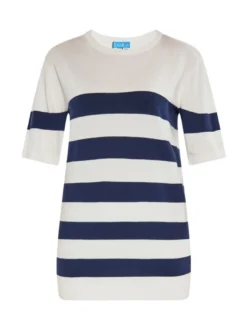 Usha Damen Pullover in marine - Ausschnitt: Rundhals