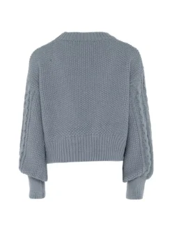 Usha Damen Pullover in petrol - Ausschnitt: Rundhals