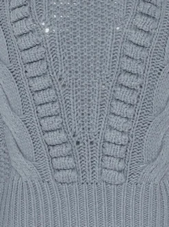 Usha Damen Pullover in petrol - Ausschnitt: Rundhals