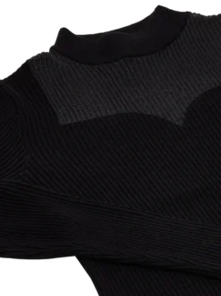 Usha Damen Pullover in schwarz - Ausschnitt: Rundhals