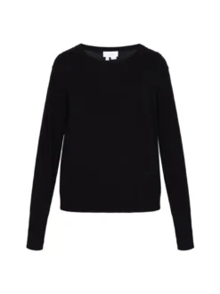 Usha Damen Pullover in schwarz - Ausschnitt: Rundhals