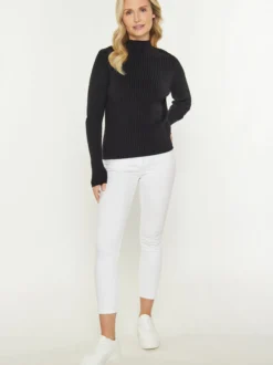 Usha Damen Pullover in schwarz
