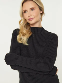 Usha Damen Pullover in schwarz