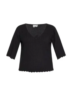Usha Damen Pullover in schwarz