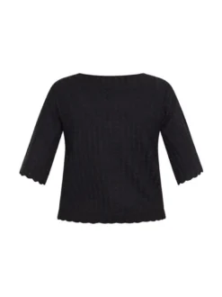 Usha Damen Pullover in schwarz