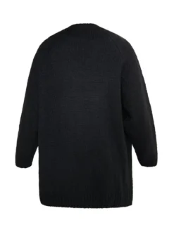 Usha Damen Strickcardigan in schwarz