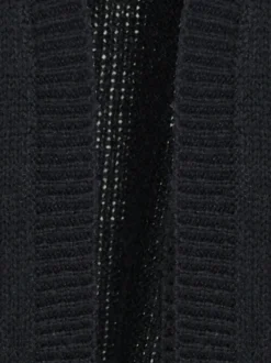 Usha Damen Strickcardigan in schwarz