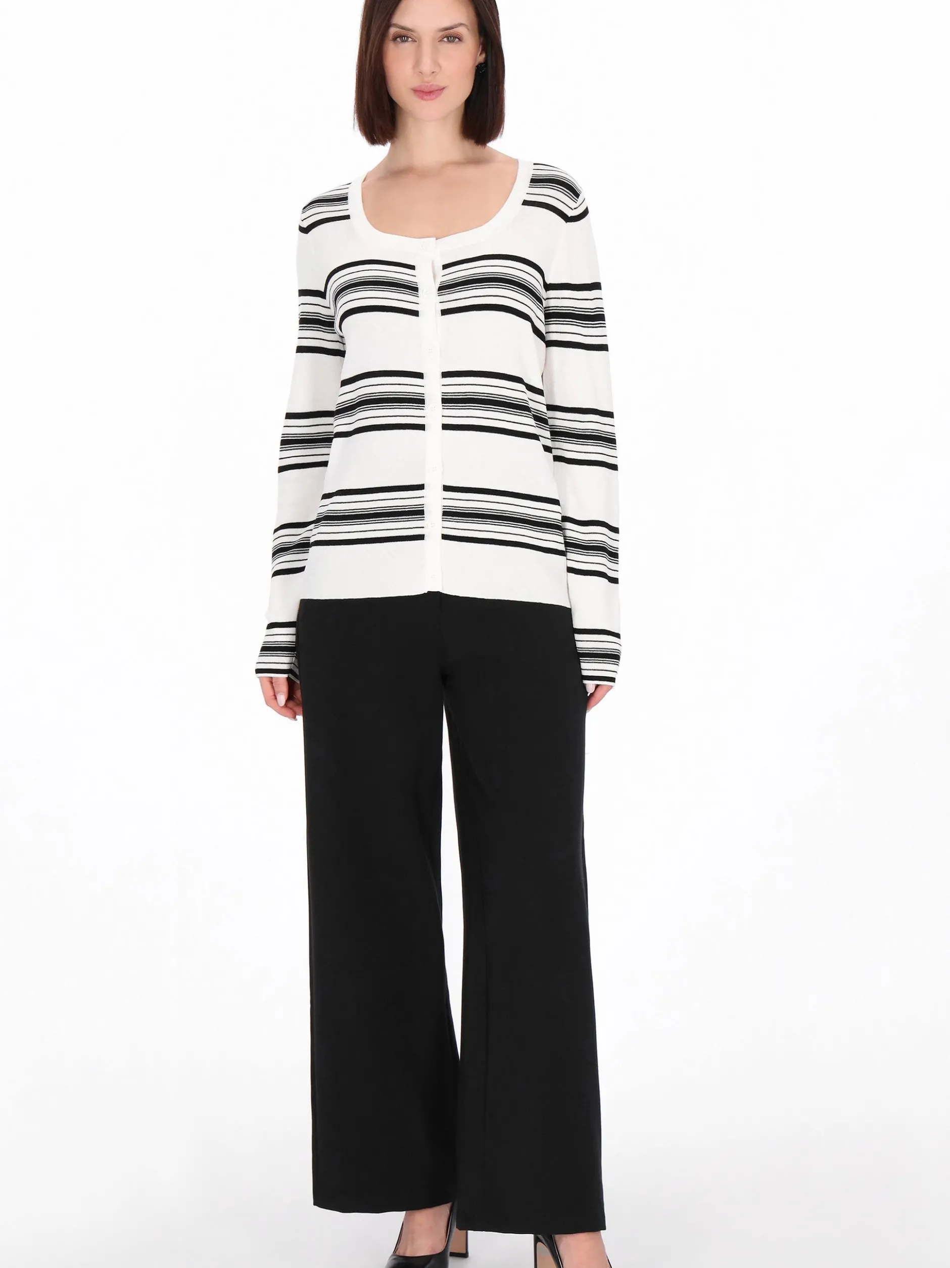 Usha Damen Strickjacke in beige