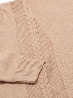Usha Damen Strickjacke in camel