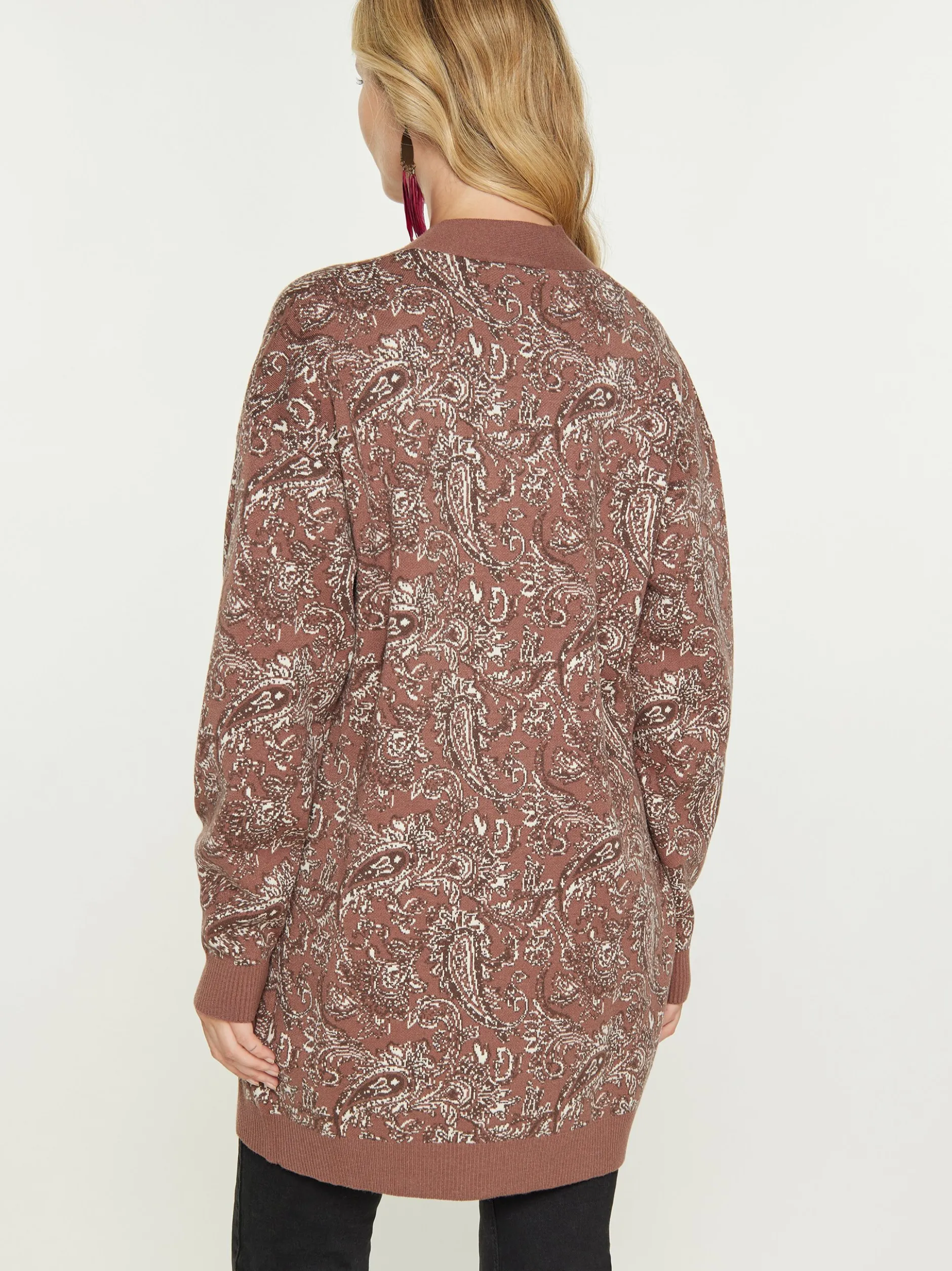 Usha Damen Strickjacke in camel