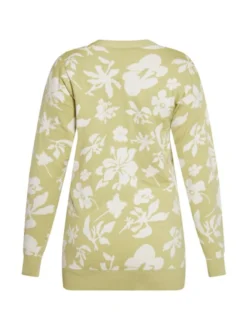 Usha Damen Strickjacke in grün
