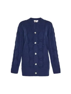 Usha Damen Strickjacke in marine