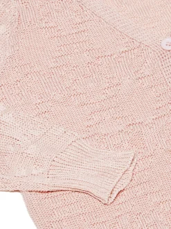 Usha Damen Strickjacke in rosa