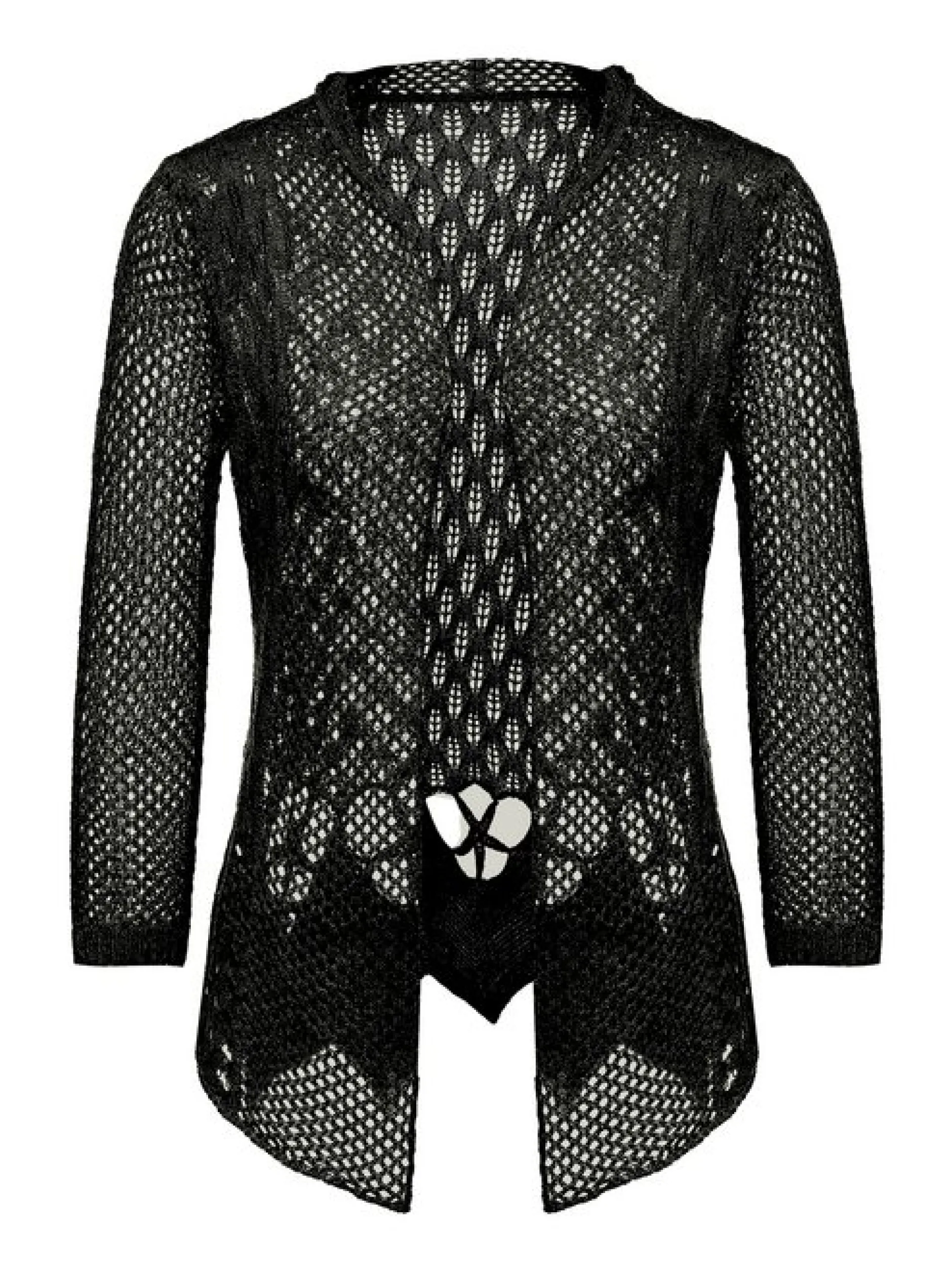 Usha Damen Strickjacke in schwarz