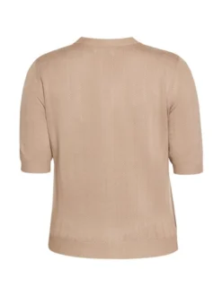 Usha Damen Strickjacke in taupe