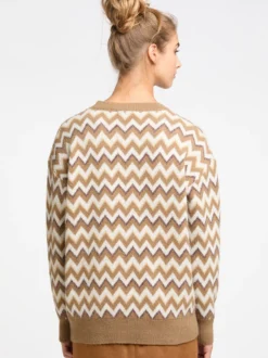 Usha Damen Strickpullover in braun