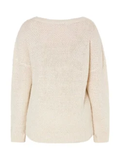 Usha Damen Strickpullover in taupe