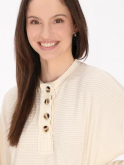Usha Damen Sweatshirt in beige