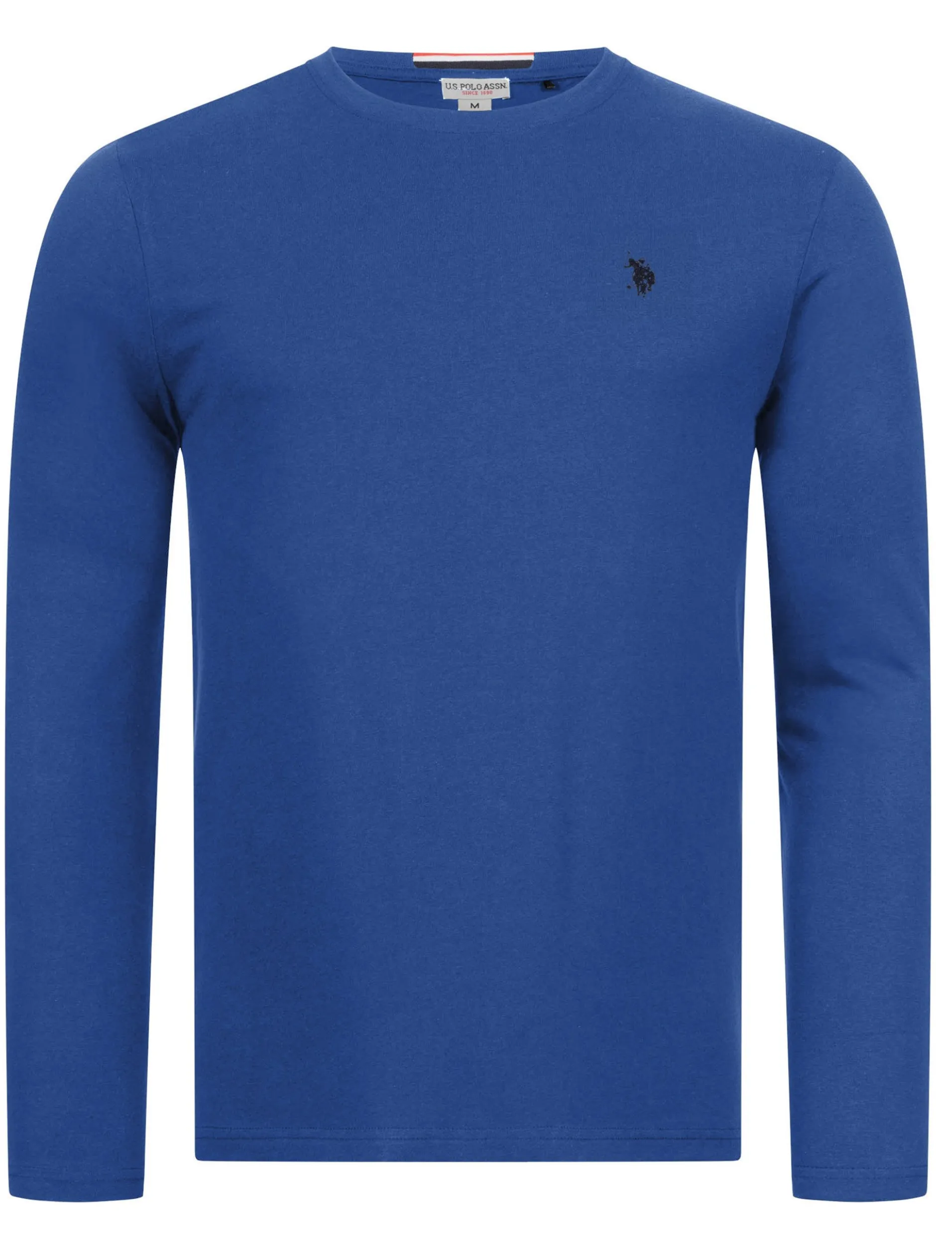 U.S. Polo Assn. Herren Langarmshirt - USAaron in royal
