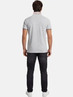 U.S. Polo Assn. Herren Poloshirt - USTristaan in grau