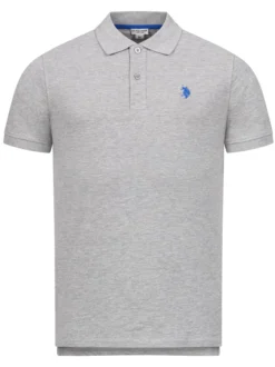 U.S. Polo Assn. Herren Poloshirt - USNeho in grau