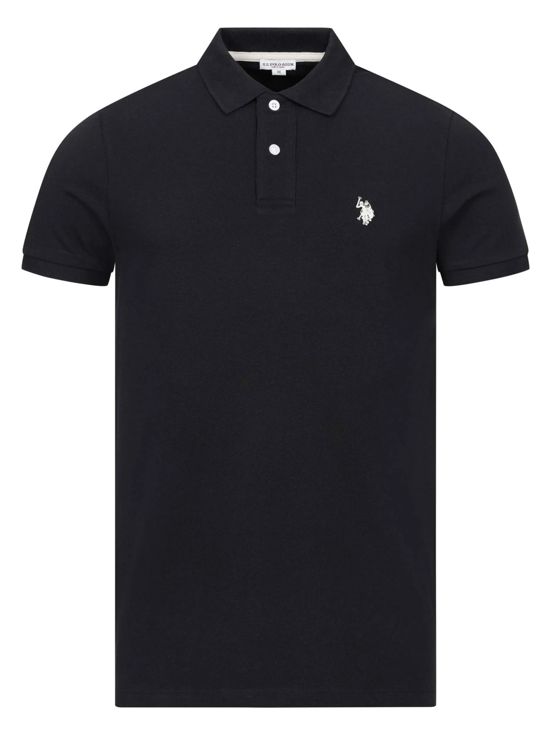 U.S. Polo Assn. Herren Poloshirt - USBrodyy in schwarz