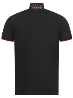 U.S. Polo Assn. Herren Poloshirts - USKayle in schwarz