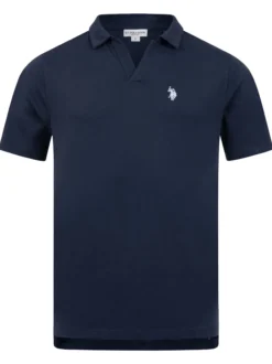 U.S. Polo Assn. Herren Poloshirt - USAAce in marine